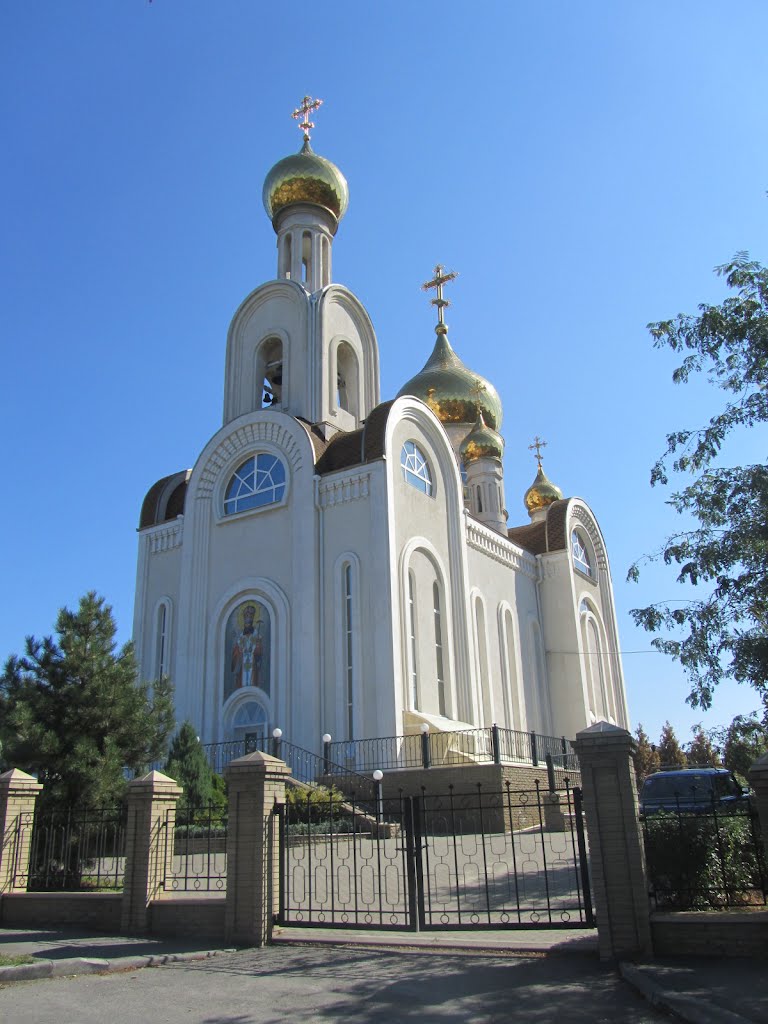 Temple of St. Dmitry of Rostov. Rostov-on-Don / Храм Святого Дмитрия Ростовского. Ростов-на-Дону by Valentine Verchenko