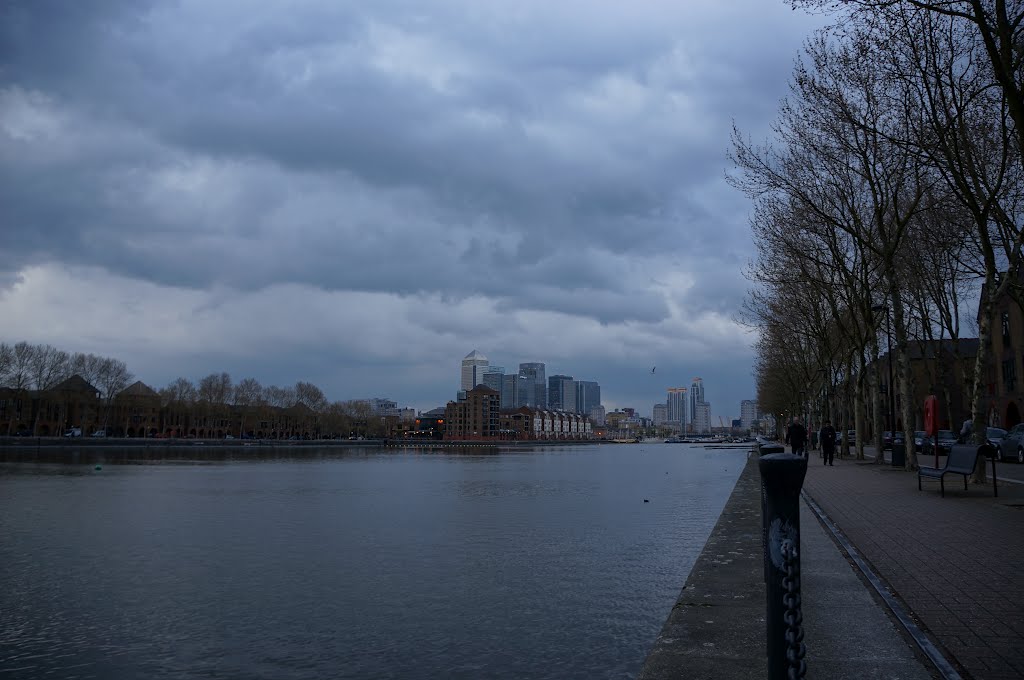 Cloudy Greenland Dock by indie66