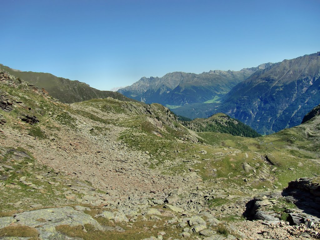 4 Seenweg kurz vor Hauersee Blick Richtung Unterer Spitzigsee by Detlef Wilkowski