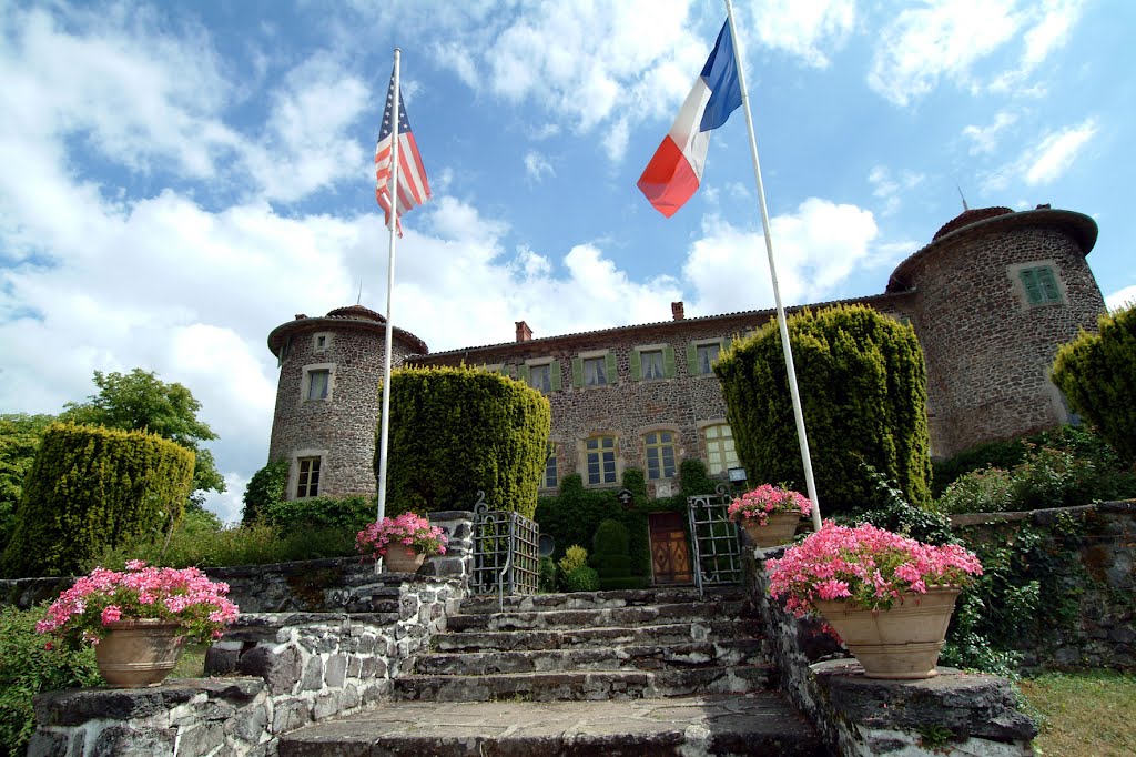 Château de Chavaniac Lafayette by Route Historique des Châteaux d'Auvergne