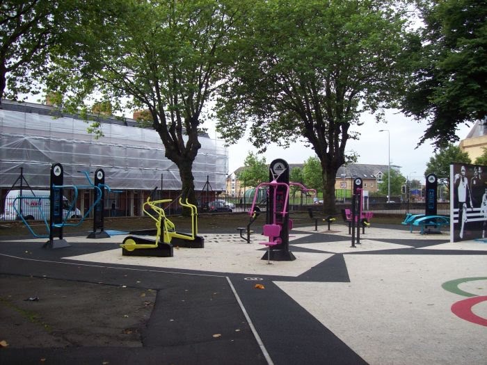 Outdoor gym by sport in touch UK