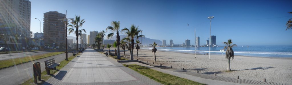 Panorámica Av. Prat y Cavancha by Sergio Reyes Niño