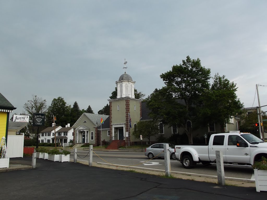 Church that marks the center of town. by JBTHEMILKER