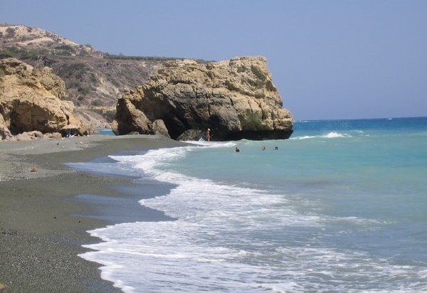 The black shore, Terza, Crete by folkerubin