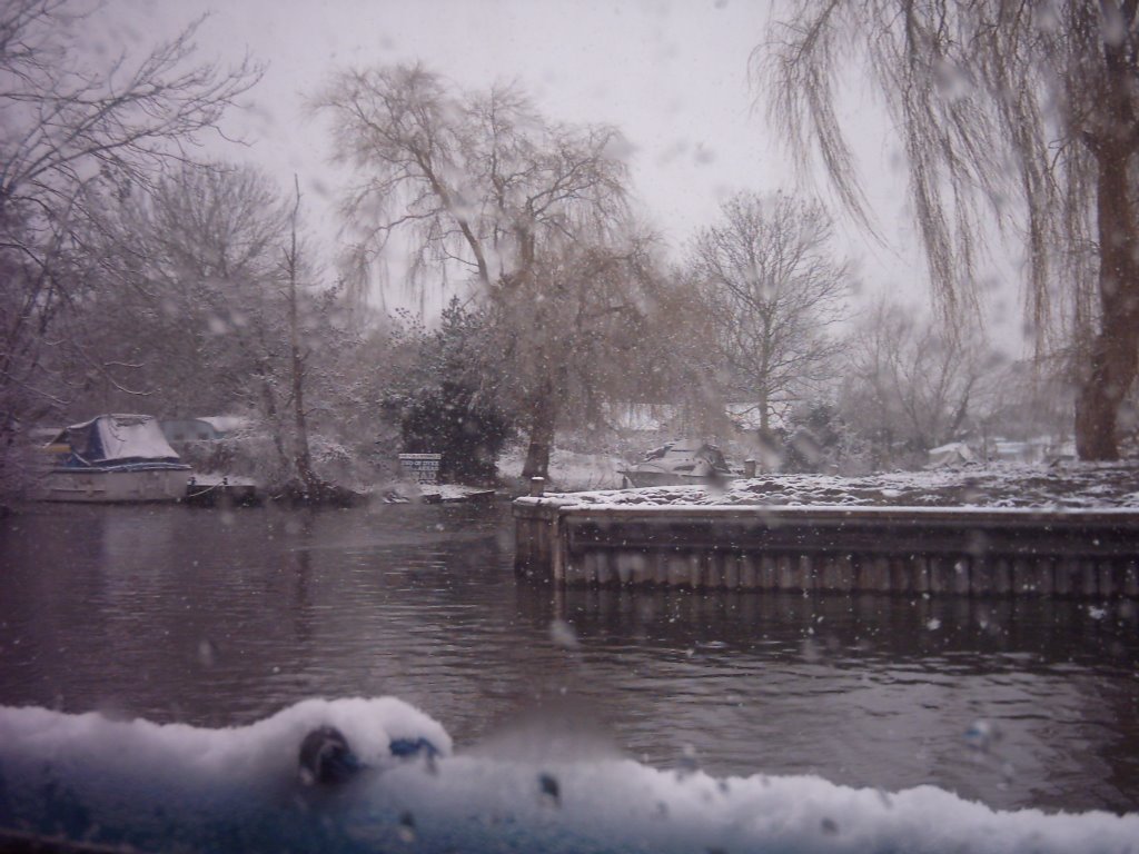 Cold days in stalham boat yard winter 2006 by lakeside1000