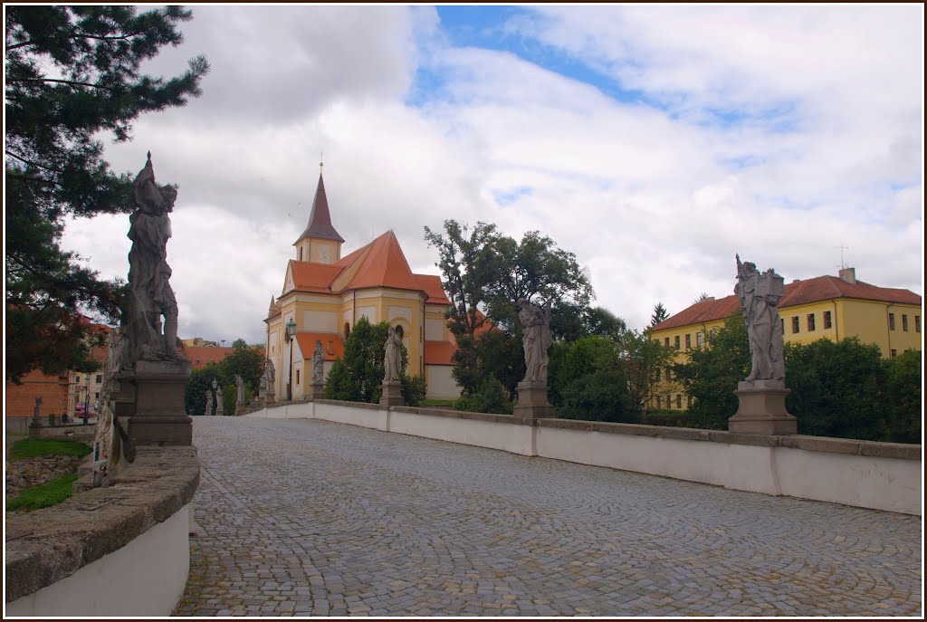 .......barokni most a Kostel sv. Jana Křtitele,od FZ by Zdeněk Friedel