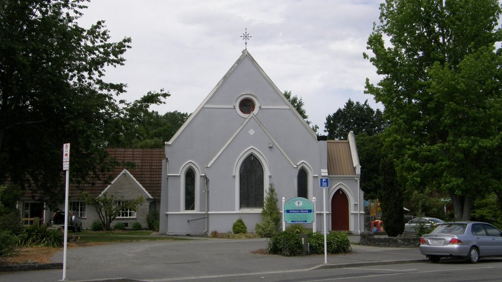 St Mary's Anglican Church, Geraldine, NZ by kaarvea