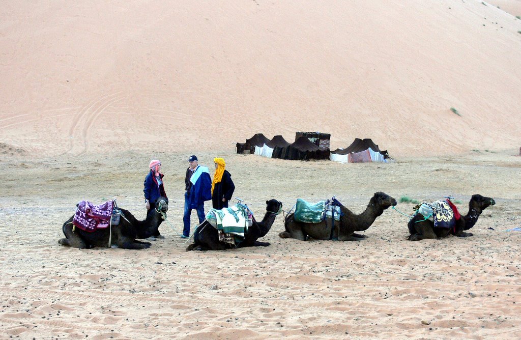 MERZOUGA (Desierto cercano). Dunas de Merzouga. Erg Chebbi. 31 10 34,8556N, 4 0 22,5435W. by Carlos Sieiro del Ni…