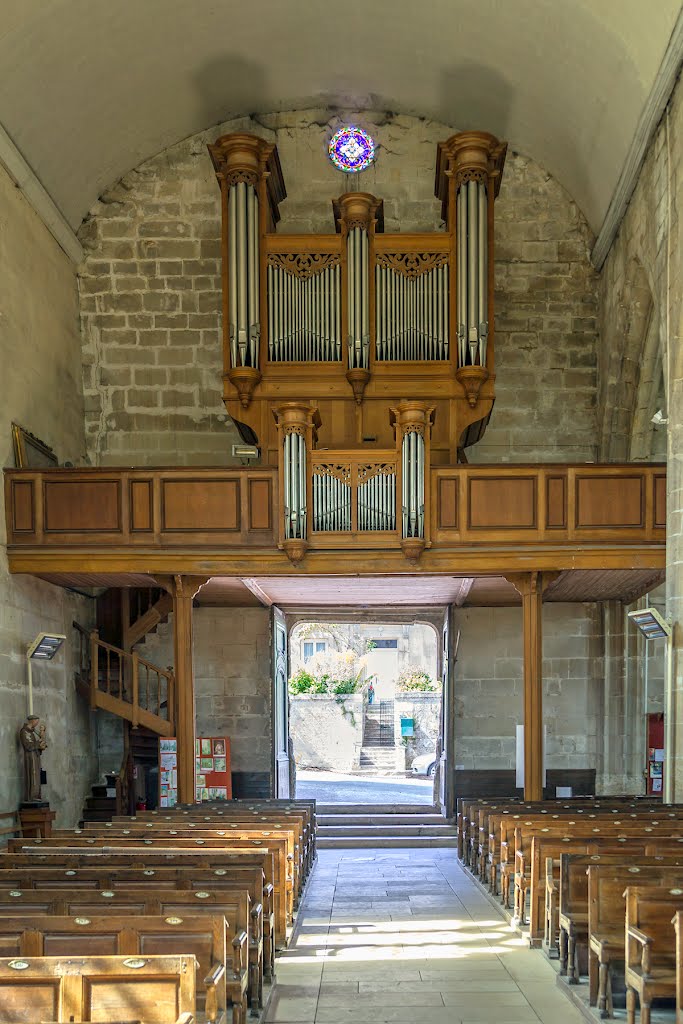 Lorgue Église Saint-Sulpice de Pierrefonds by Berpiet