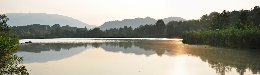 Merate Lago di Sartirana Panorama by Stefano Dell'Orto