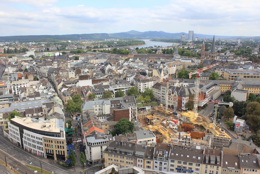 Über den Dächer von Bonn by © Wim