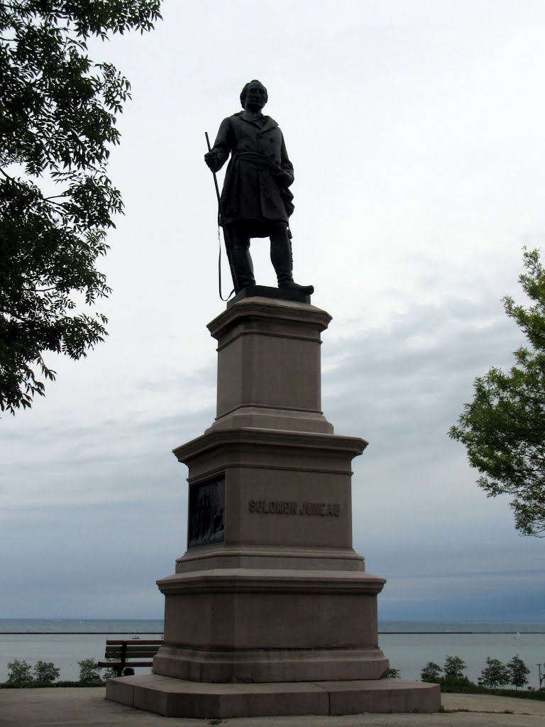 Statue "Solomon Juneau" by Bohao Zhao