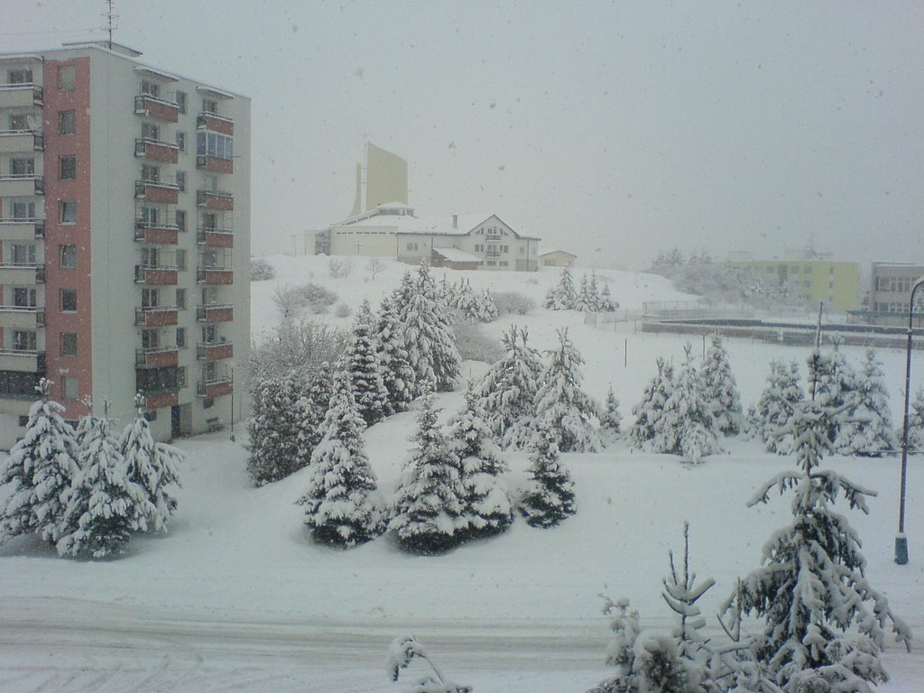 Winter site in Lipovec by Ivan Lilko