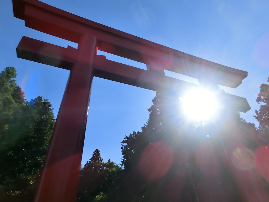 砥鹿神社の大鳥居 by さといも　SATO-CYAN