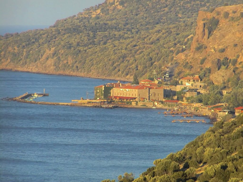 ASSOS HARBOUR at Sunrise (from east) by Bert Genzink