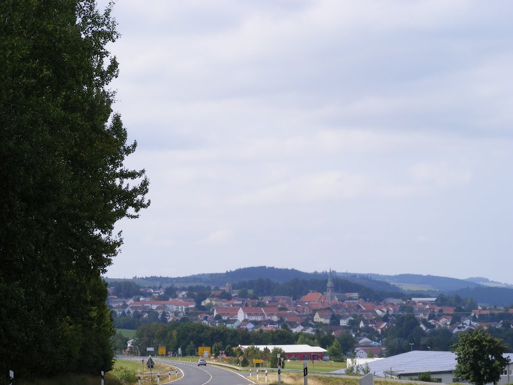 Blick nach Erbendorf by Edgar Bär