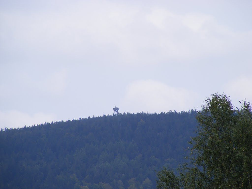 Blick zur Platte mit dem Oberpfalzturm by Edgar Bär