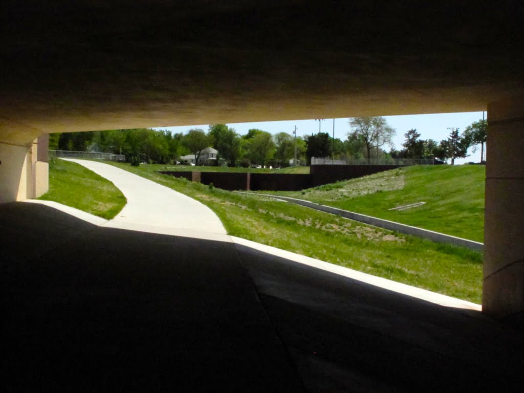 Under the Bridge on the Bike Trail by Malmoea