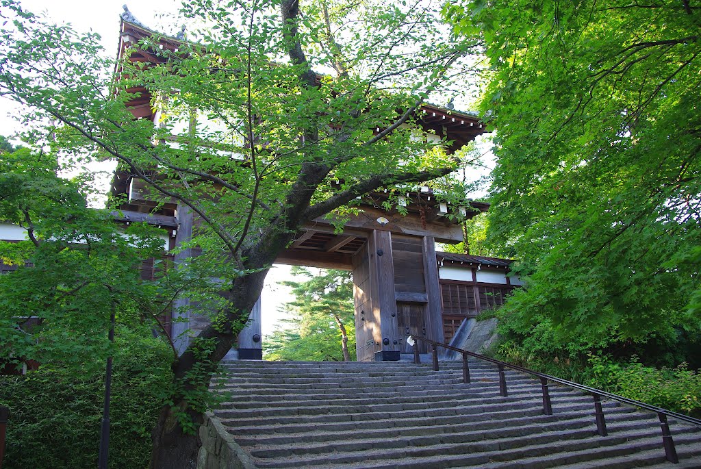 久保田城表門その１（秋田市） kubota-castle main gate in Akita city vol.1 by ponpocopon