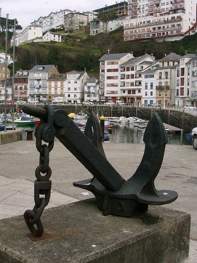 Puerto, Luarca, Valdes, Asturias by Antonio Alba