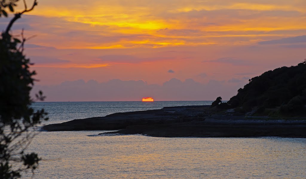 Sunset from Conche du Soliel - Sep 2012 by Mike Stuckey