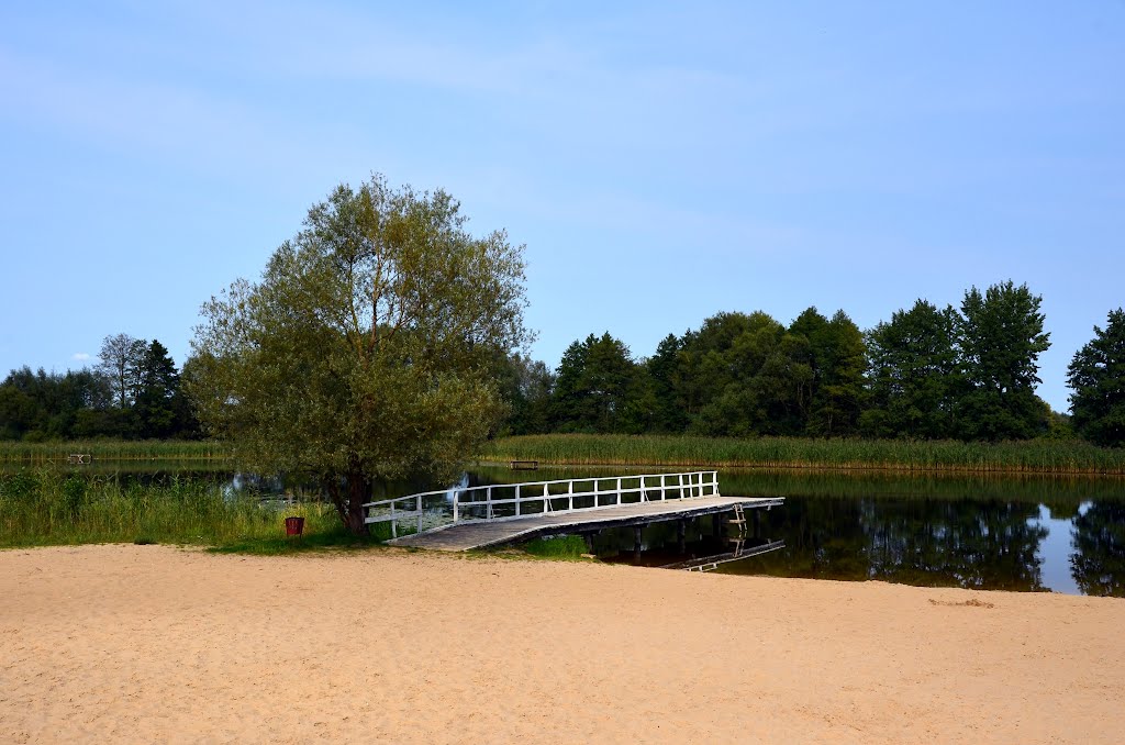 Plaża nad Jeziorem Czaple (Sieciechów) by tu.andy