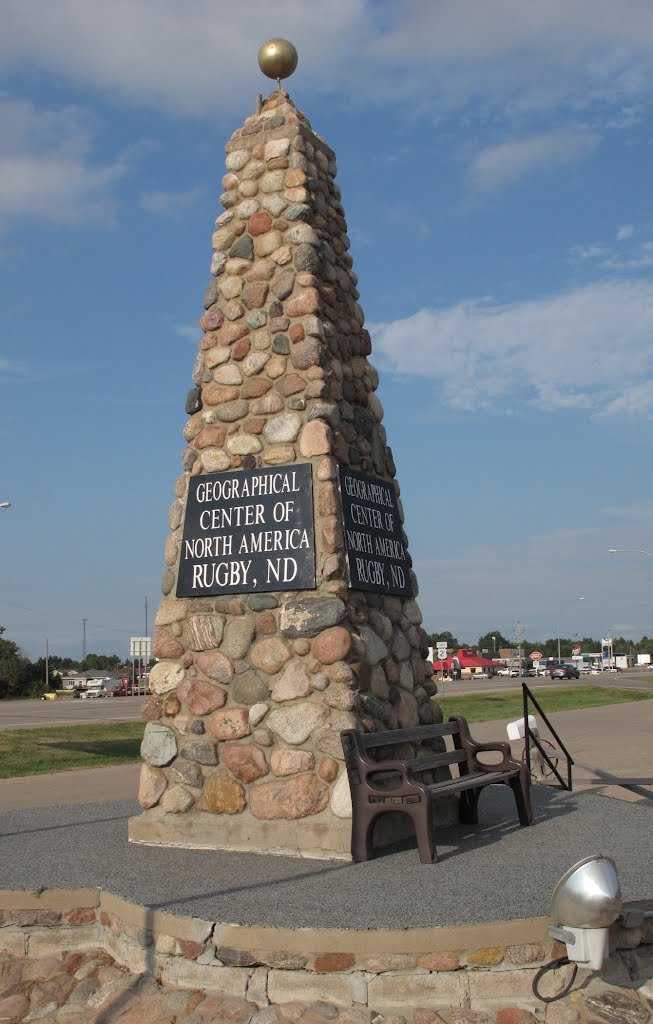 Geographic Center of North America, Rugby, ND by Pat Corrigan