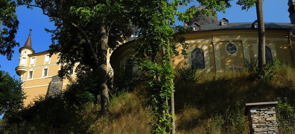 Panoráma Zámek Starý Hrozňatov - 12.8.2012 by Robin - psí turista