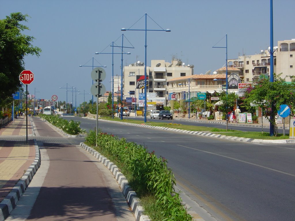 Amathus mainroad to limassol by L Johnson