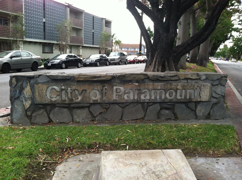 Paramount City Sign by Tony Perkins