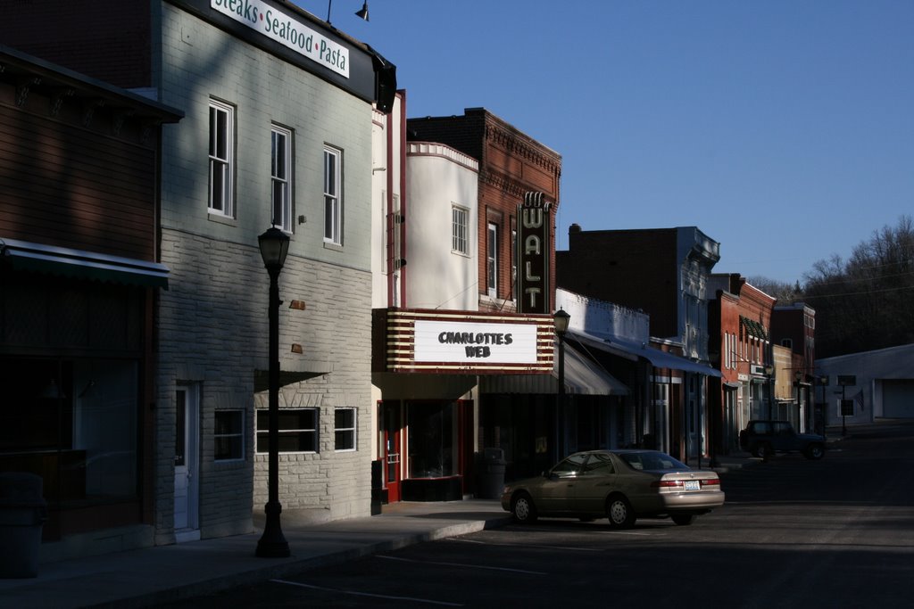 View of New Haven's Downtown, Typical Small Town America by Tim Otten