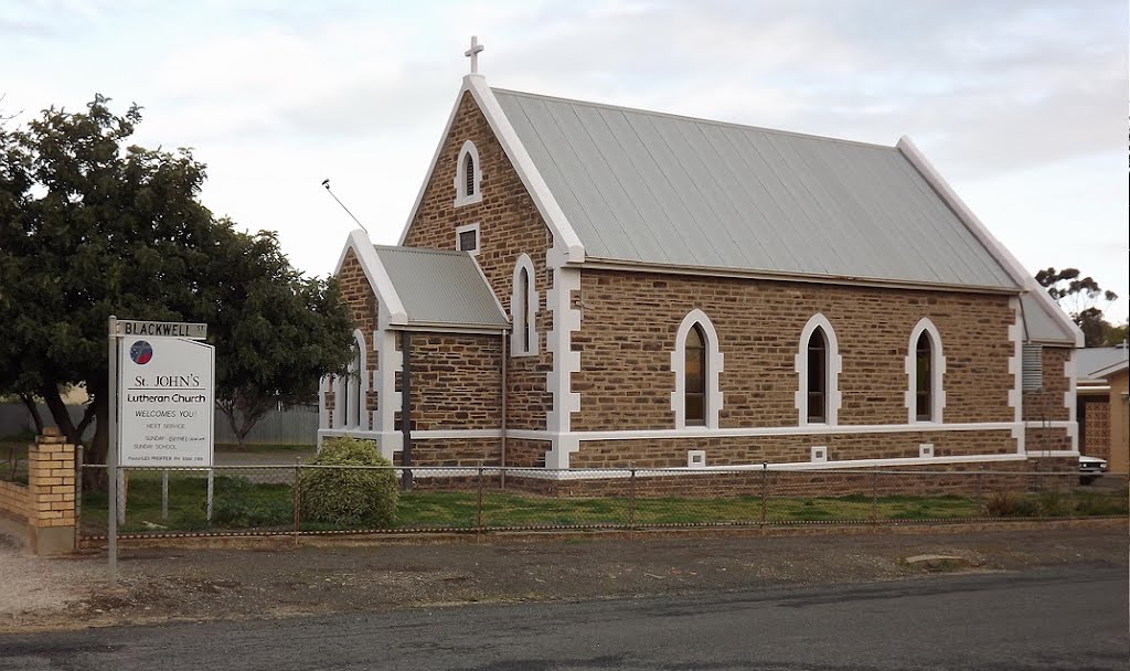 St Johns Lutheran Church, built 1907 by Brian Vogt