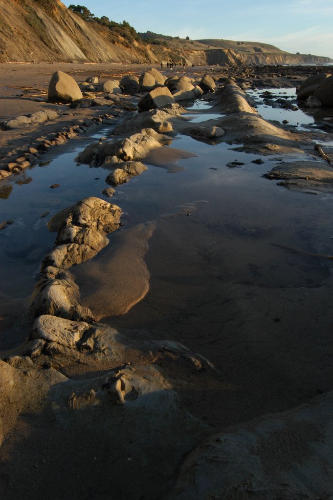 Low Tide Bowling Ball Beach by Ken Scarboro