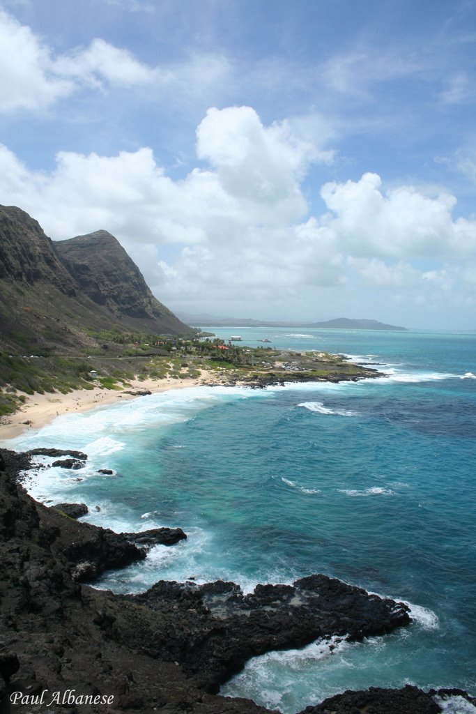 Waimanalo Bay by Paul D. Albanese