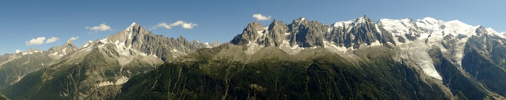 PANORÁMIQUE du massif du Mont Blanc by >>päntarheî<<