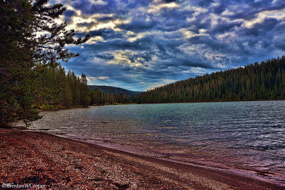 East Grassy Lake Reservoir by Brenton Cooper