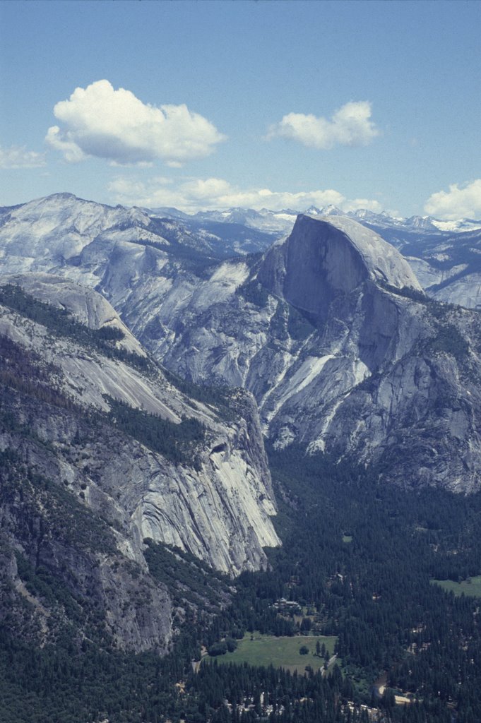 Half Dome and Clouds Rest by KevinNoles