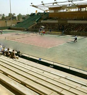 Alshaab tennis stadium by atheerali