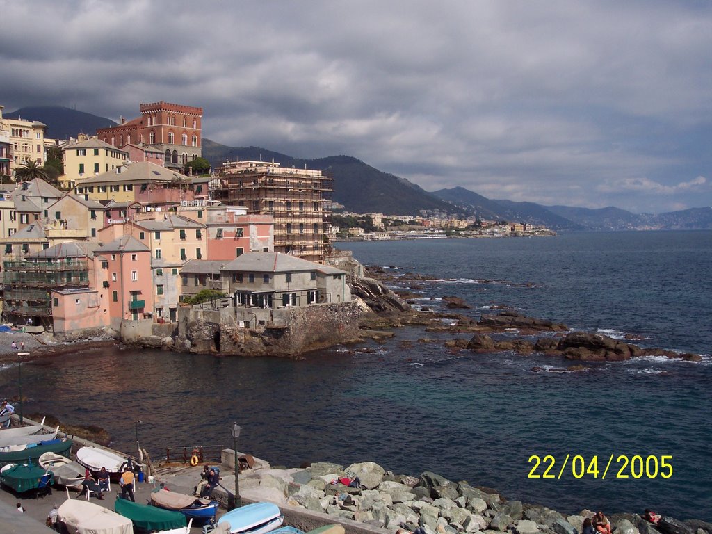 Boccadasse Genova by Costanzo Trapani