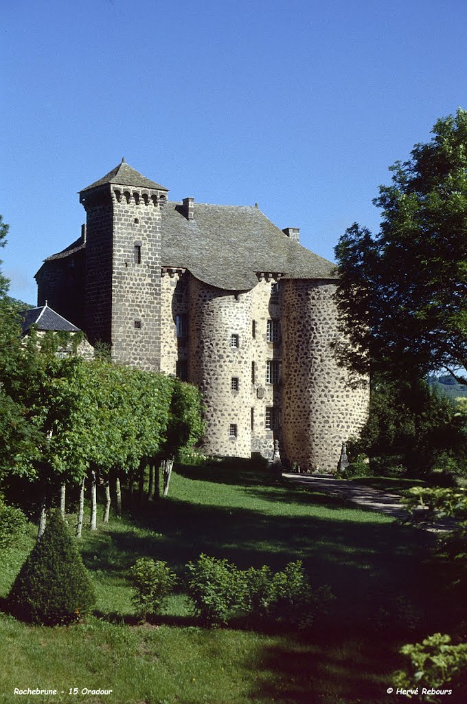 15 Oradour - Rohebrune château by H. Rebours