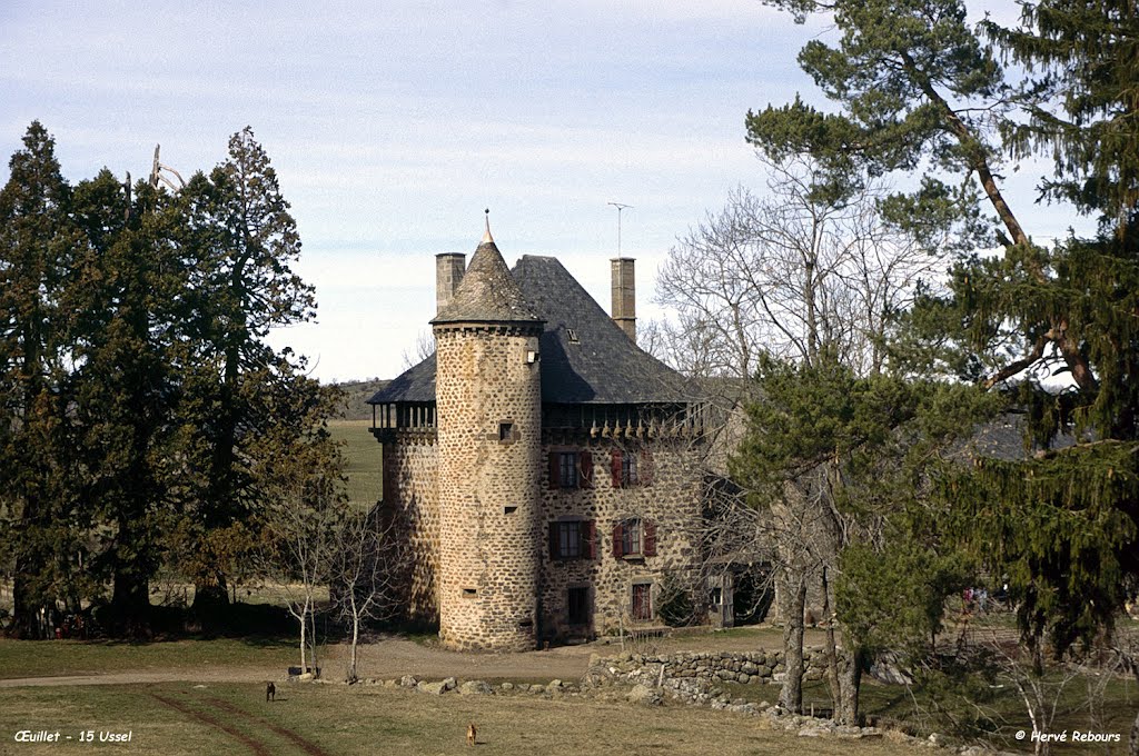 15 Ussel - Œuillet château by H. Rebours