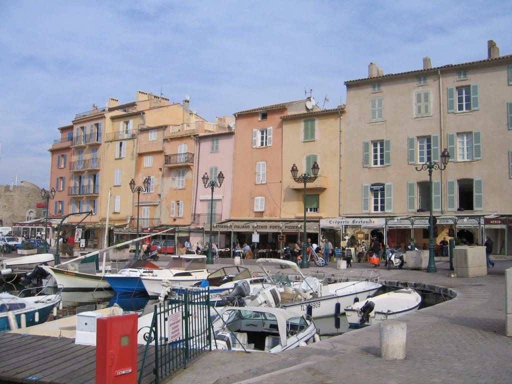 St Tropez vue du port by Schroots