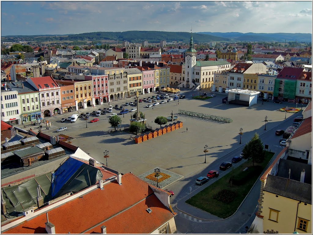 Velké náměstí & Large square by Zieli&Mzie