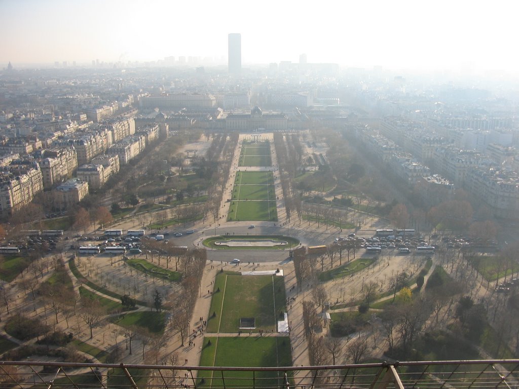 I Campi di Marte dalla Tour Eiffel by Denis Morandi