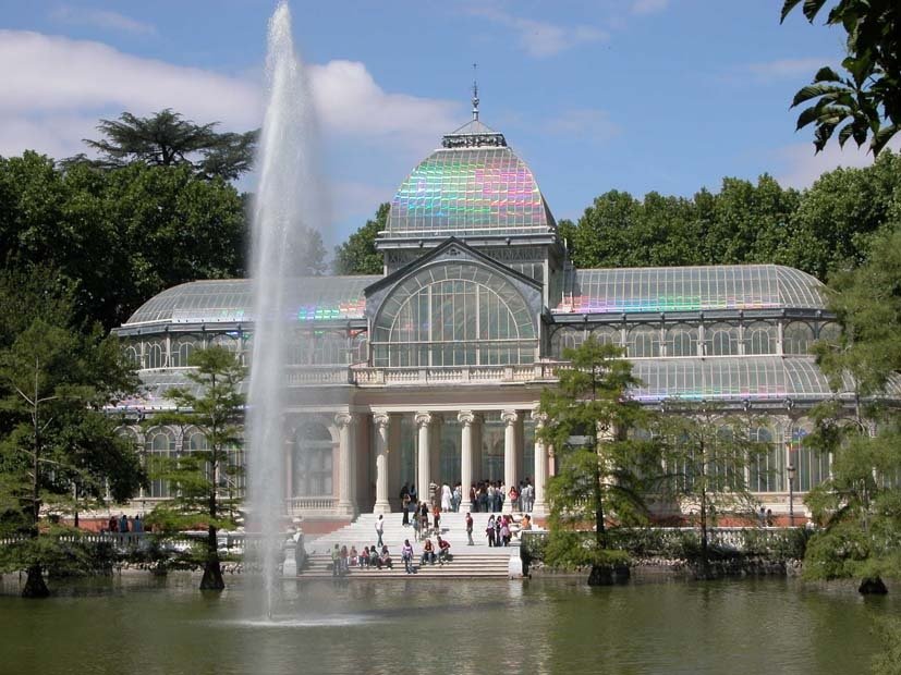 MADRILLANO. PARQUE DEL RETIRO -LAGO Y PALACIO DE CRISTAL. MADRID. ESPAÑA by Madrillano