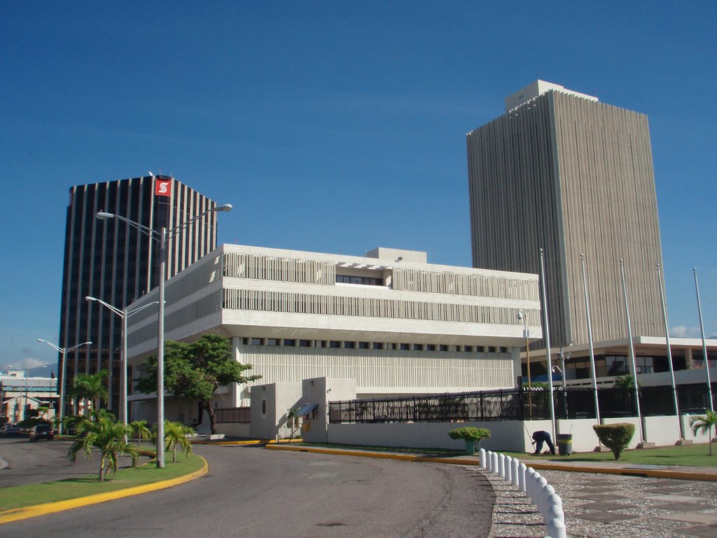 Scotia Bank and Bank of Jamaica buildings by IPAAT