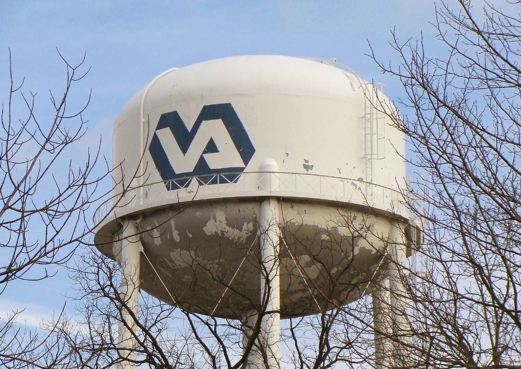 VA Hospital Water Tower by 732mpd