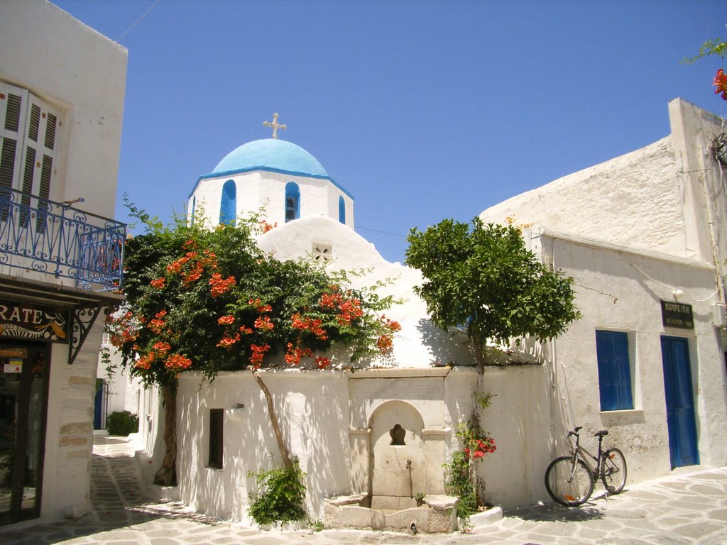 Paros Greece - Τα χρωματα στα σοκακια της Παρου - By Chio.S by Stathis Chionidis