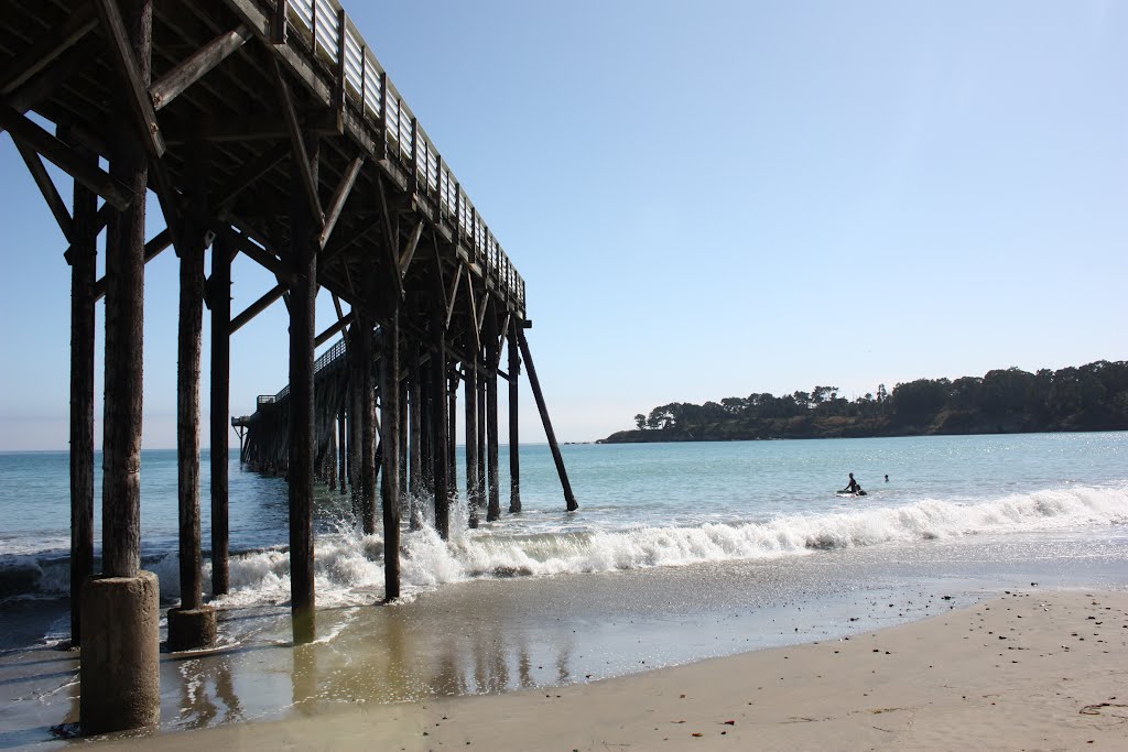 San Simeon - Pier - California by Paololitico