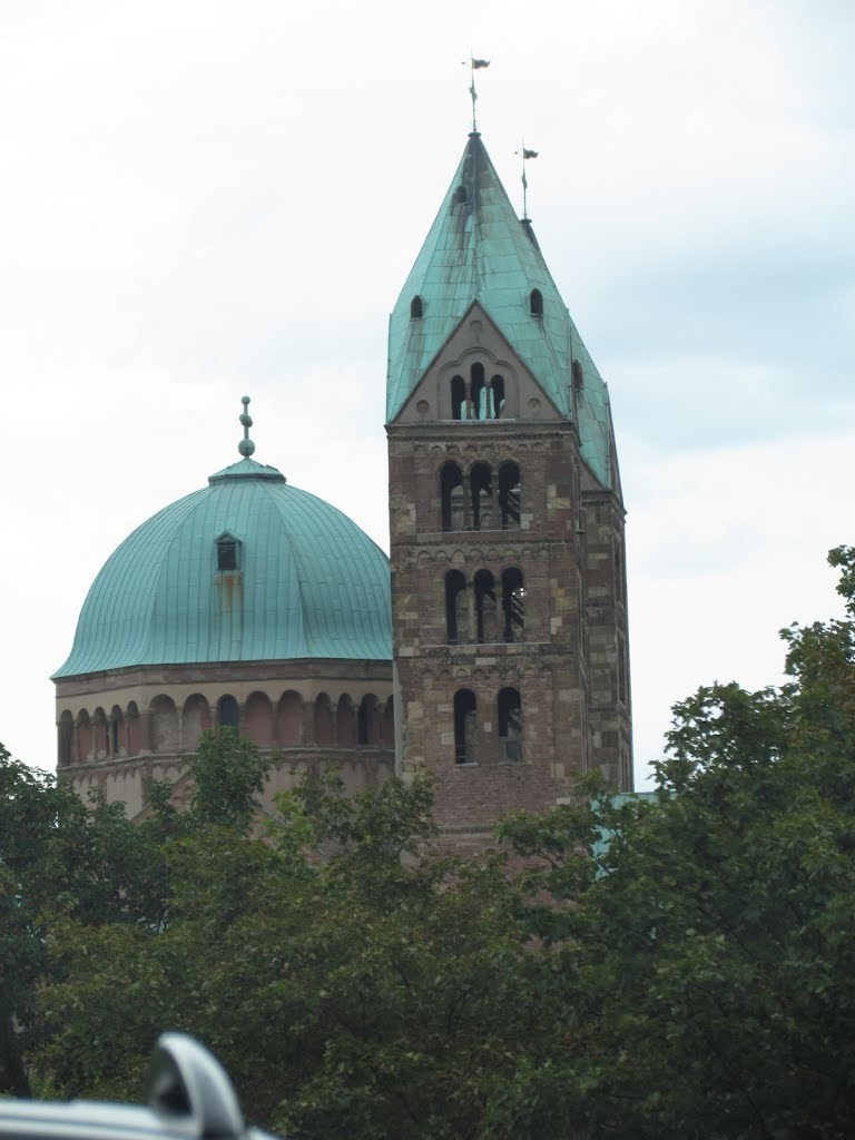 Speyer, the Cathedral in the old city center, Germany by Kobi Zilberstein